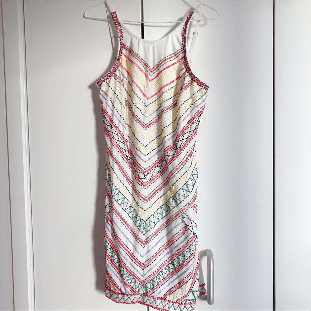 Adelyn Rae Beaded Dress XS